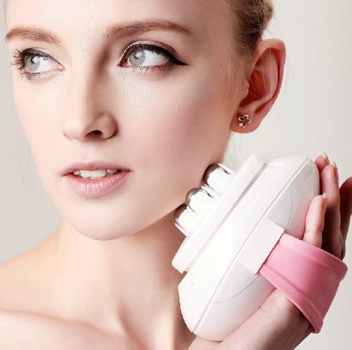 電動滾輪滾珠震動瘦腿按摩器 瘦身瘦大小腿部強(qiáng)力減肥碎脂機(jī)